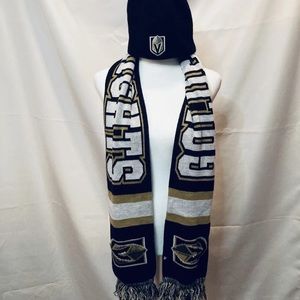 Golden Knights, Hat and Scarf